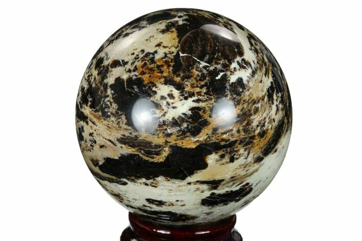 Black Opal Sphere - Madagascar #168567